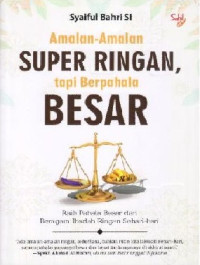 Image of Amalan - Amalan Super Ringan,tapi Berpahala Besar