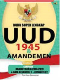 Image of Buku Super Lengkap : UUD 1945 dan Amandemen