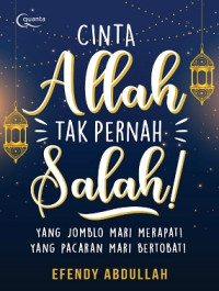 Image of Cinta Allah tak pernah Salah