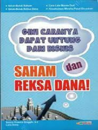 Image of Gini Caranya Dapat Untung dari Bisnis dan Saham Reksa Dana