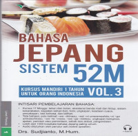 Image of Bahasa Jepang Sistem 52M Volume 3