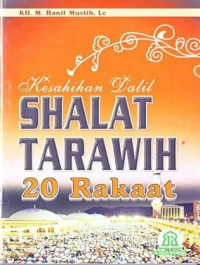 Image of Kesahihan Dalil Shalat Tarawih 20 Rakaat