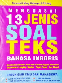 Image of Menguasai 13 Jenis Soal teks bahasa Inggris